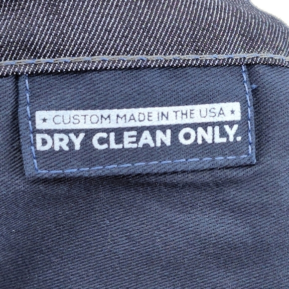 Blue Delta Men's Custom Made Dark  Denim Jean - Picture 5 of 5